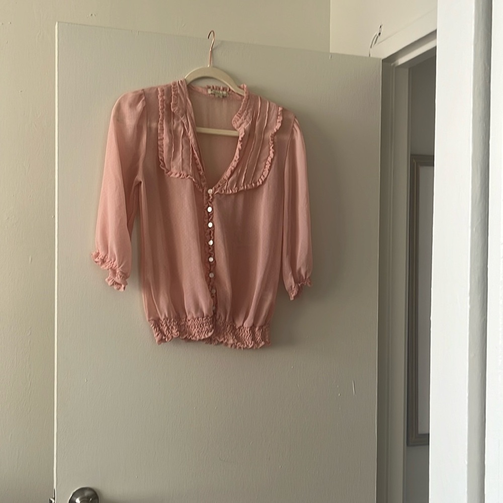 See through blouse